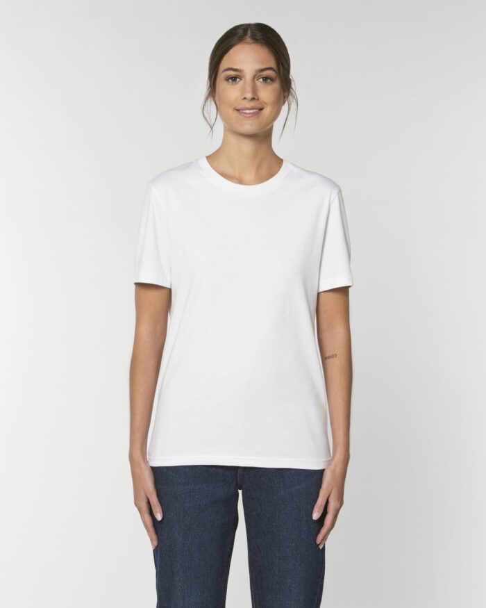 T-shirt Personnalisé Creator Unisexe blanc femme