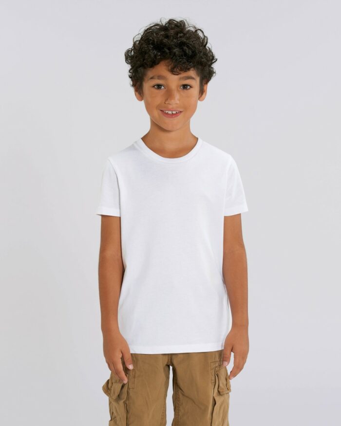 T-shirt Personnalisé Mini Creator enfant garçon blanc