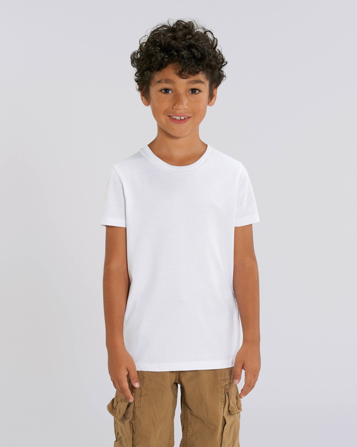 T-shirt Personnalisé Mini Creator enfant garçon blanc