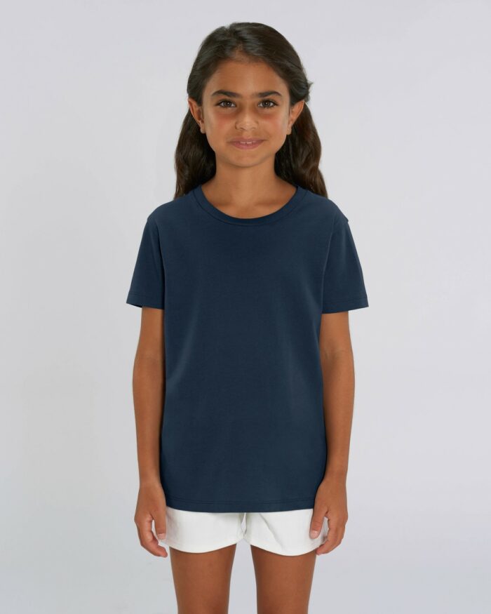 T-shirt Personnalisé Mini Creator enfant fille bleu