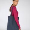 Tote-Bag Personnalisé Coton Recyclé bleu