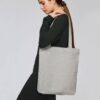 Tote-Bag Personnalisé Coton Recyclé gris