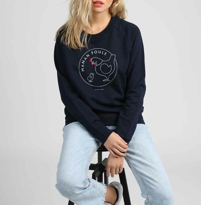 sweat-maman-poule-1poussin-navy