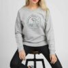 sweat-maman-poule-2poussins-gris