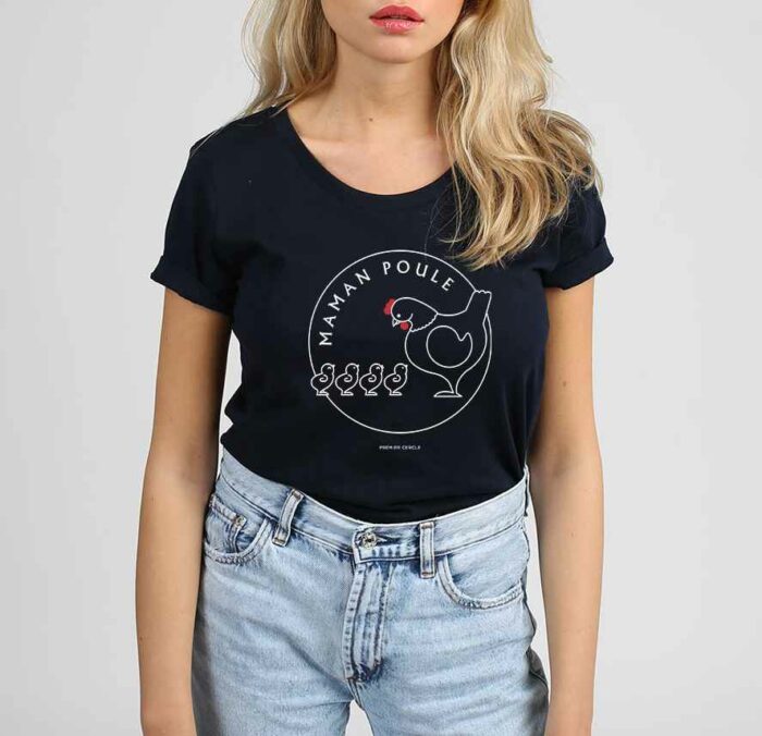 tshirt-maman-poule-4poussins-navy